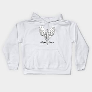 Angel Shield/Protector of the Garden Kids Hoodie